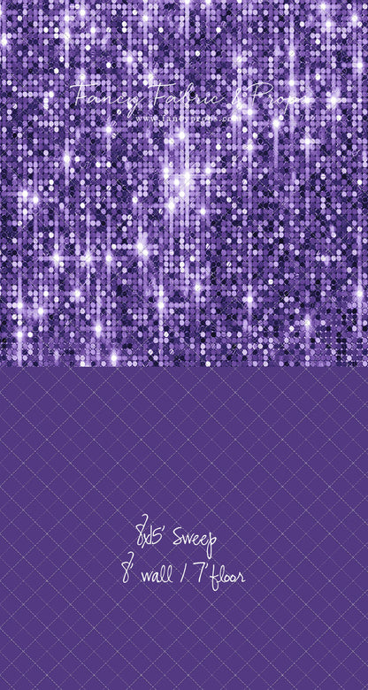 Glimmer Grape - With Solid Floor Sweep Option