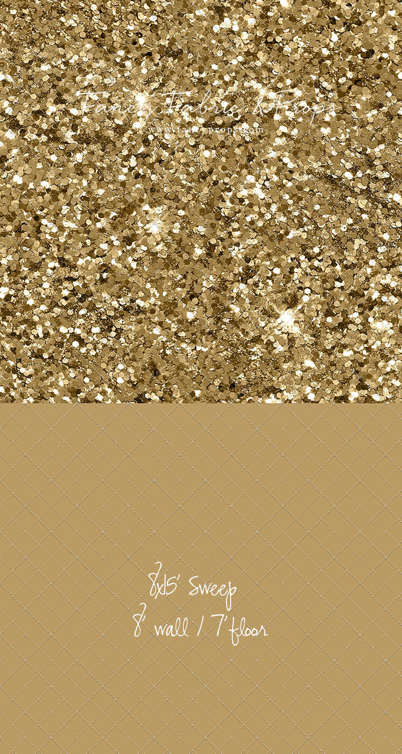 Glittering Gold Rush - With Sweep Option