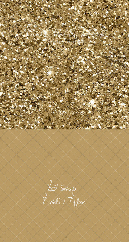 Glittering Gold Rush - With Sweep Option