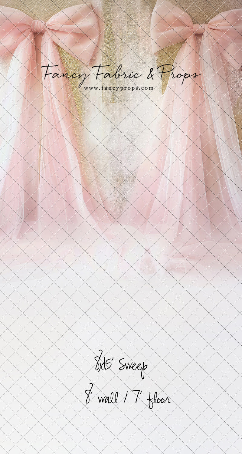 Golden Blush Bows - With Sweep Option