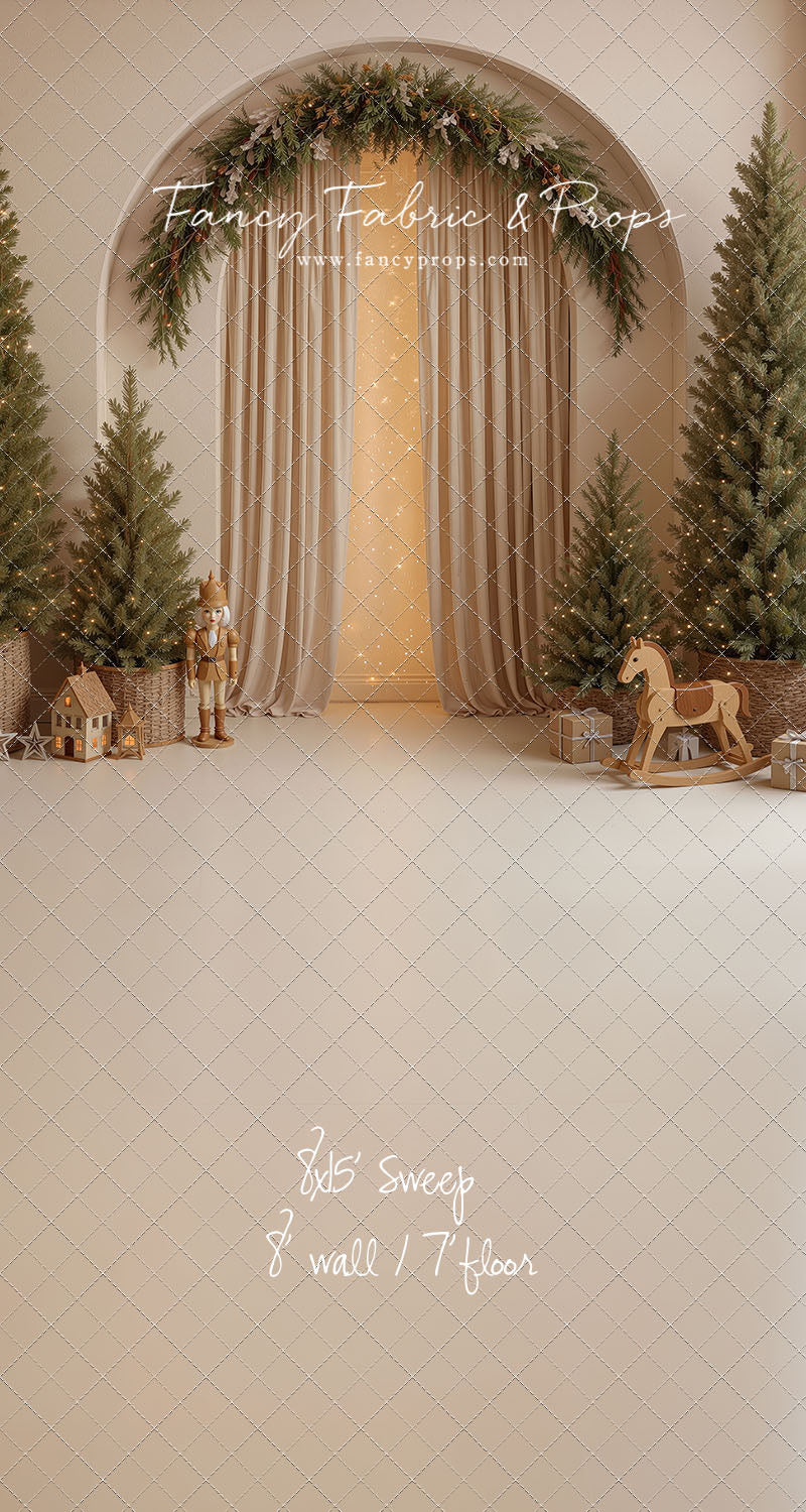Golden Garland Arch - With Sweep Option