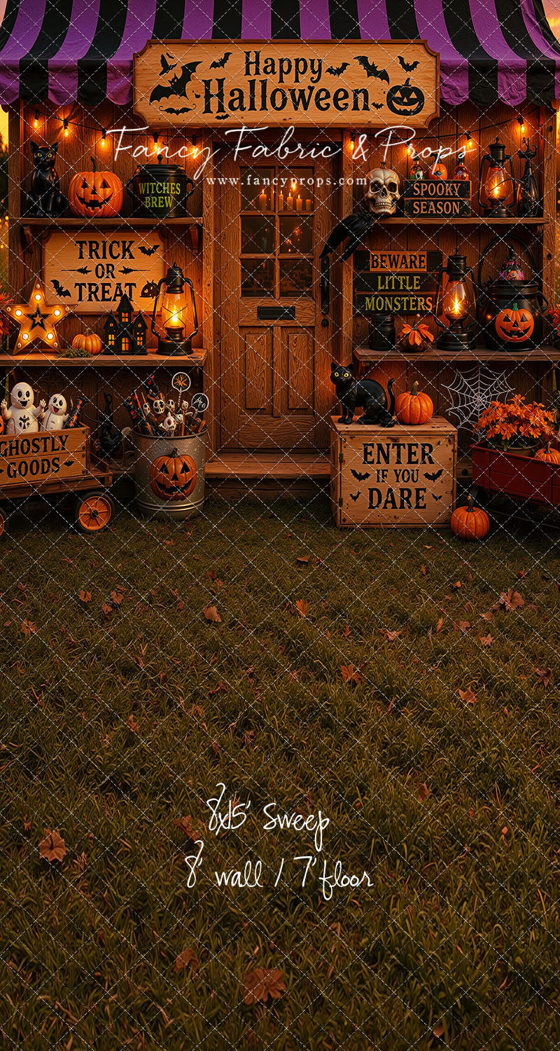 Haunted Harvest Stand - with Sweep Option