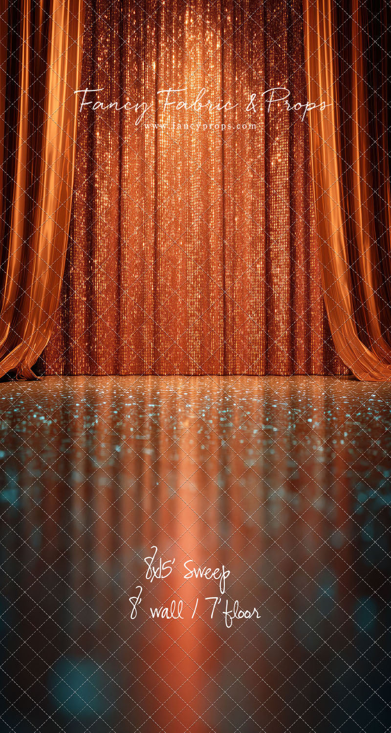 Headline In Amber - With Sweep Option