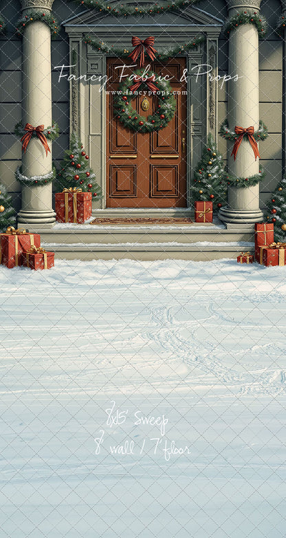 Holiday Manor Entryway - With Sweep Option