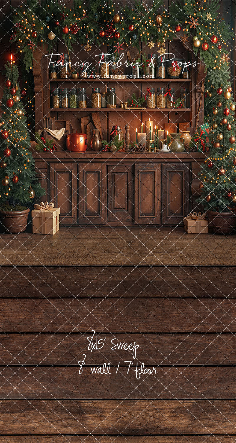 Holiday Pantry Kitchen - With Sweep Option