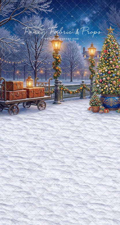 Holiday Train Station - With Sweep Option