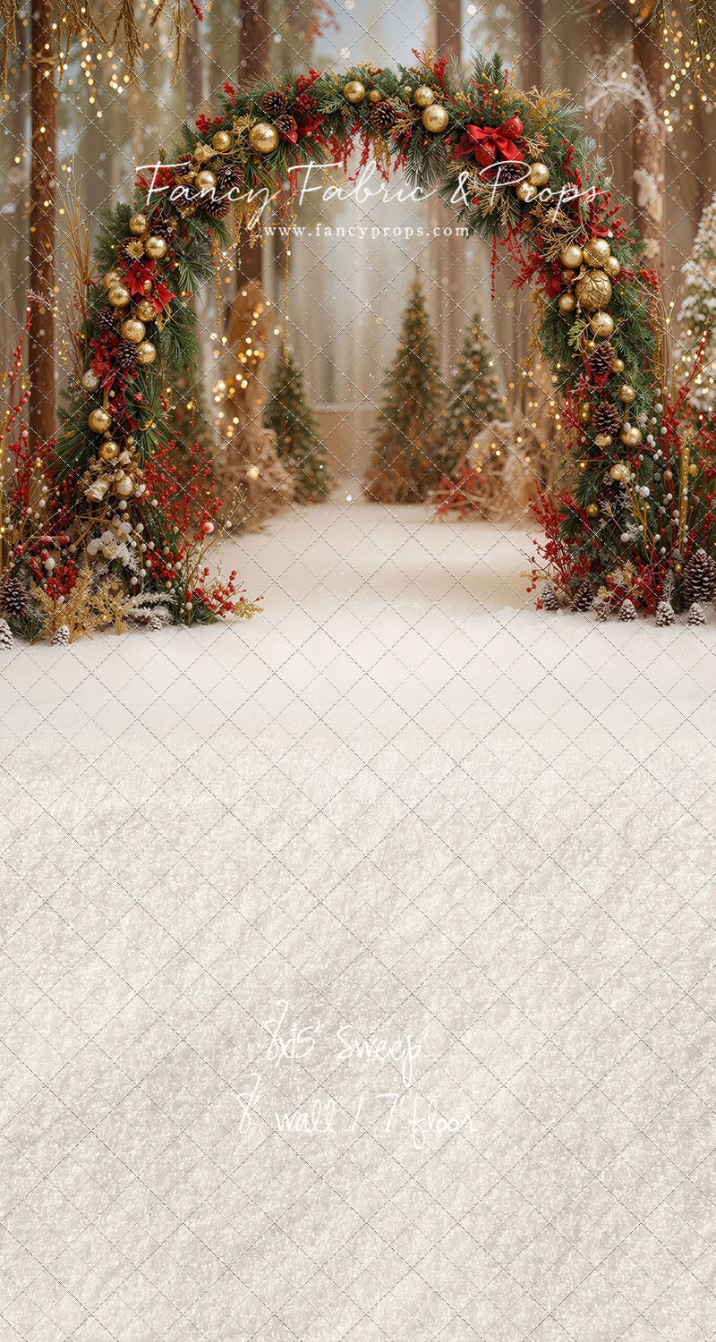 Holly & Pine Archway - With Sweep Option