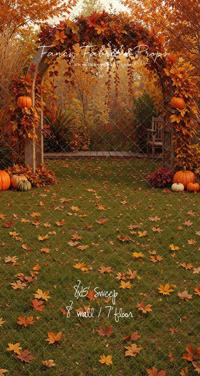 Leaves of Gold Garden - With Sweep Option