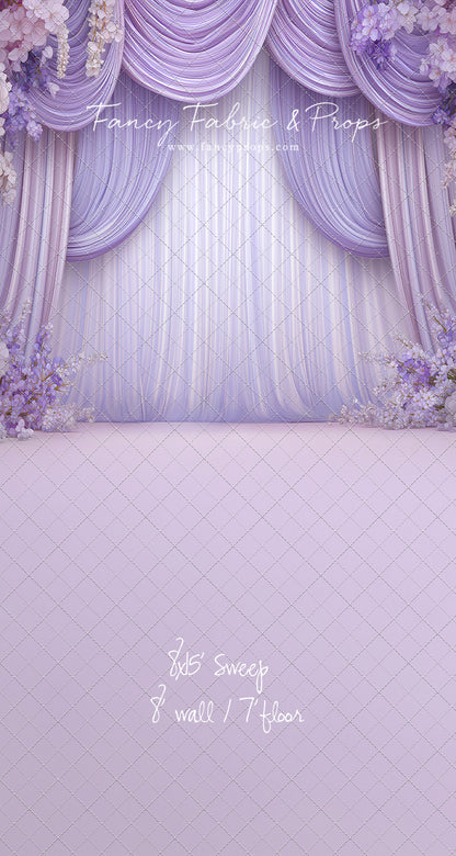 Lilac Garden Soiree - With Sweep Option
