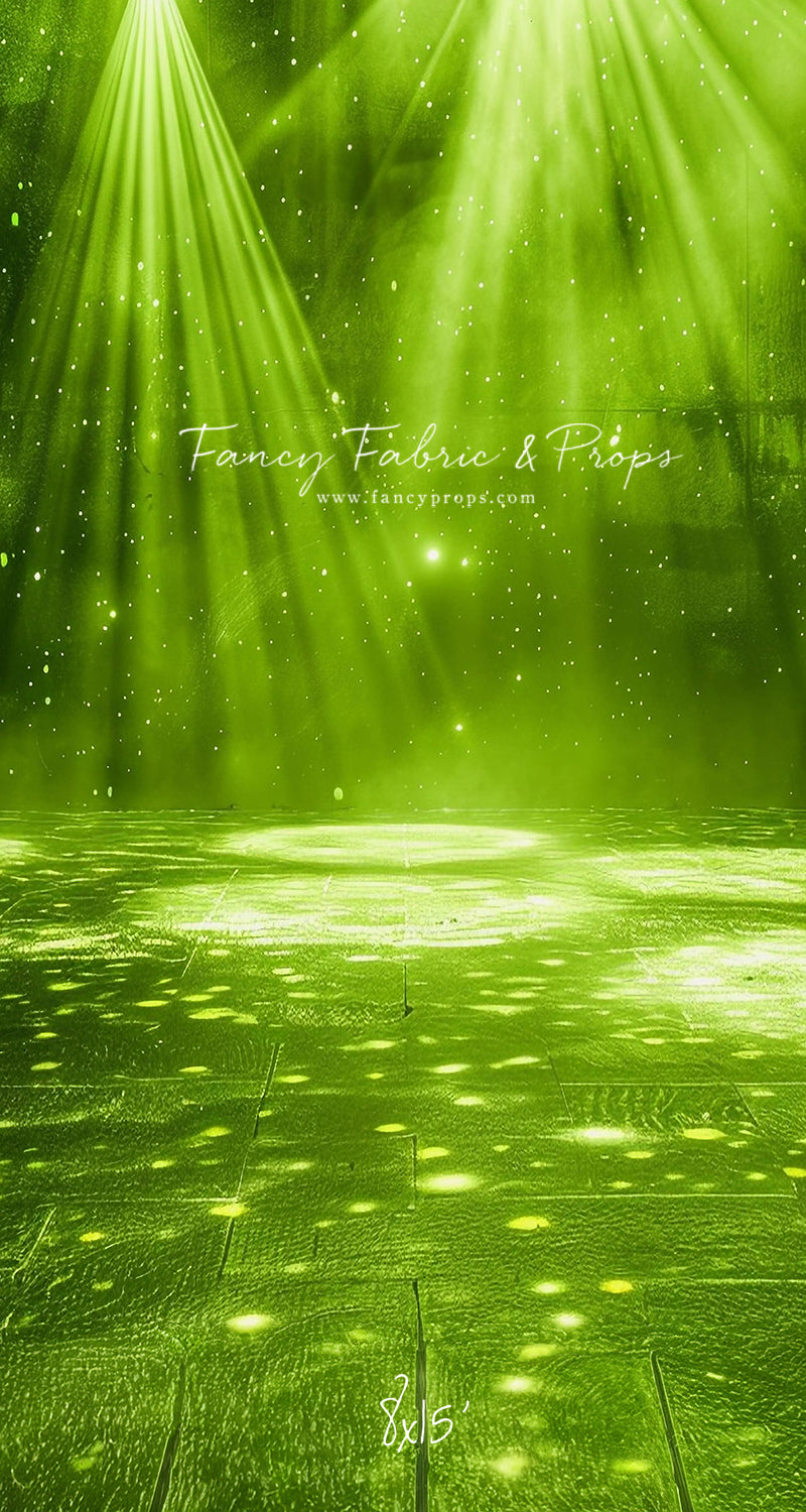 Lime Stage Lights - Sweep Sizes Only