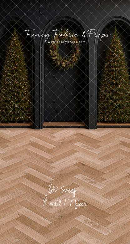 Matte Noir Holiday - with Sweep Option