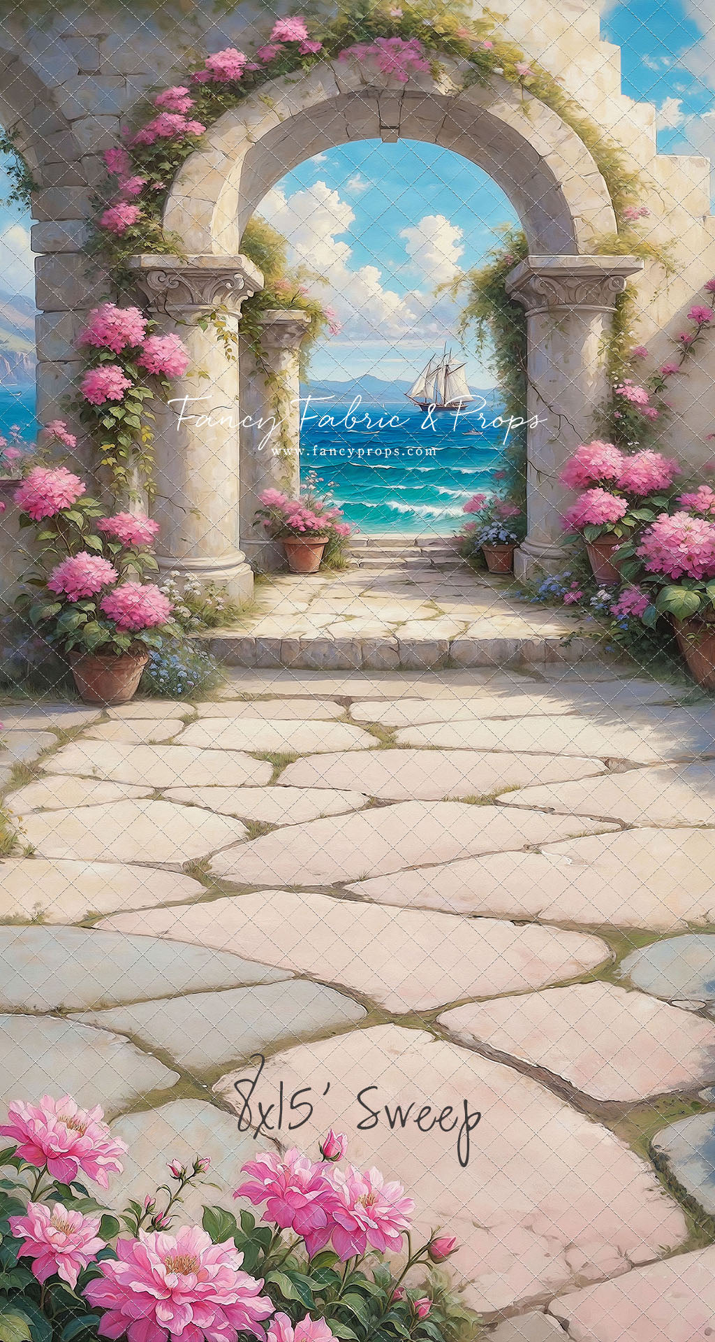 Mediterranean Blossom Gateway - With Sweep Option