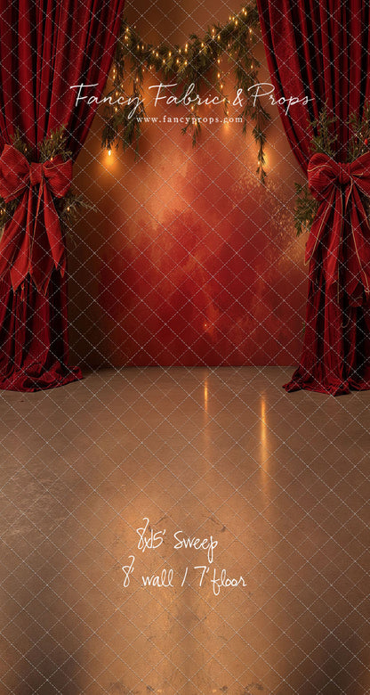 Merry Christmas Curtain Call - With Sweep Option