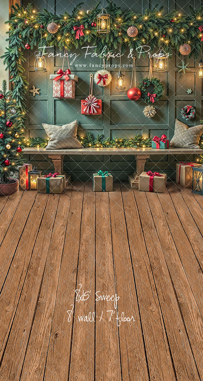 Merry & Bright Bench - with Sweep Option