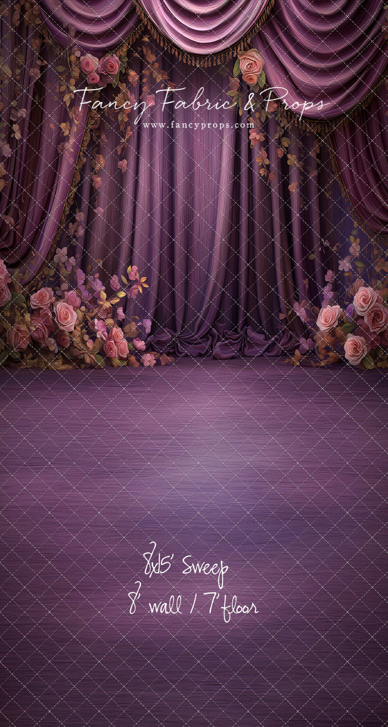 Midnight Orchid Ballroom - With Sweep Option