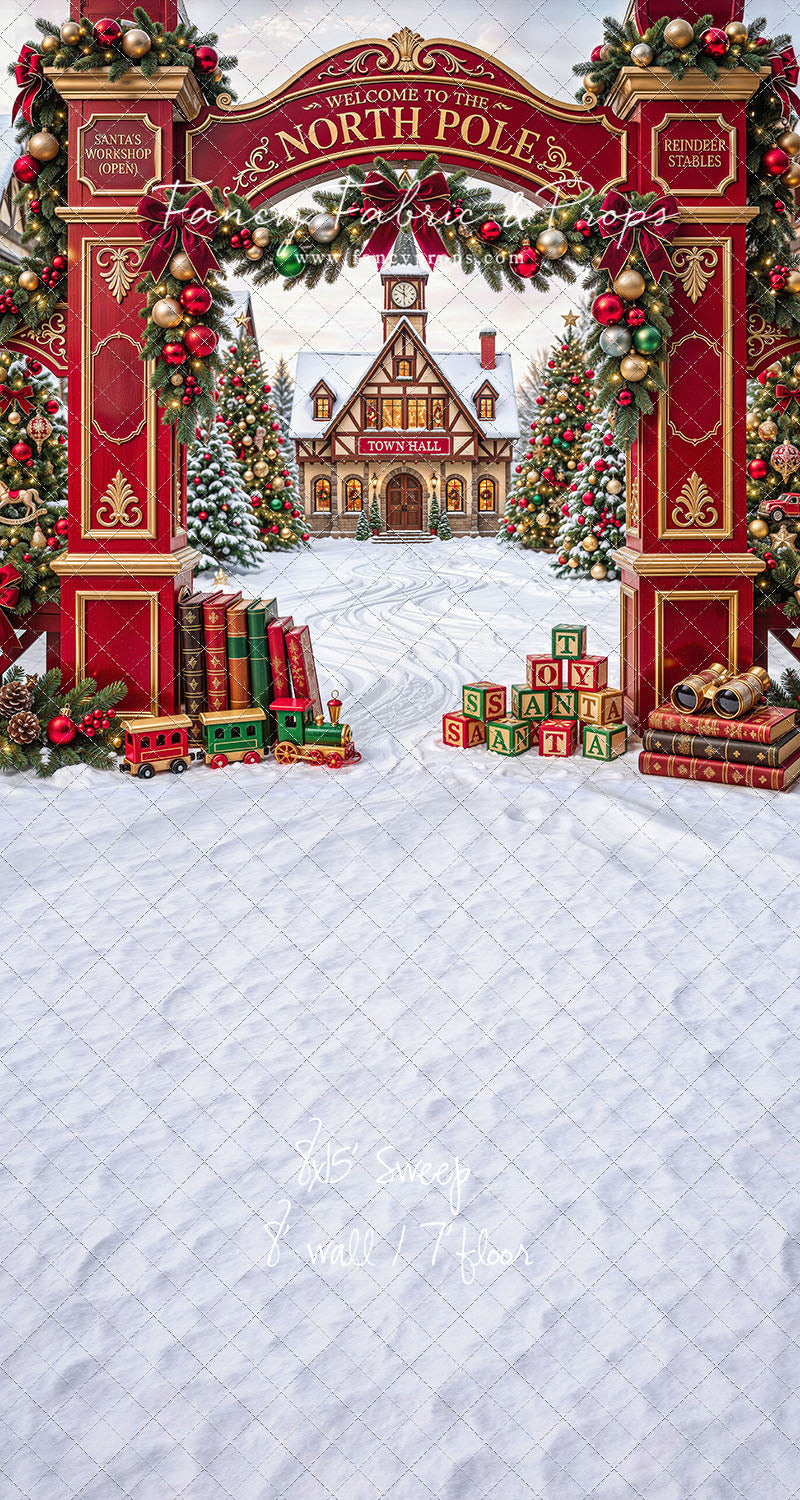 North Pole Town Hall - with Sweep Option