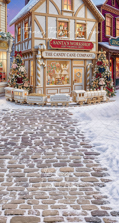 North Pole Village  - with Sweep Option