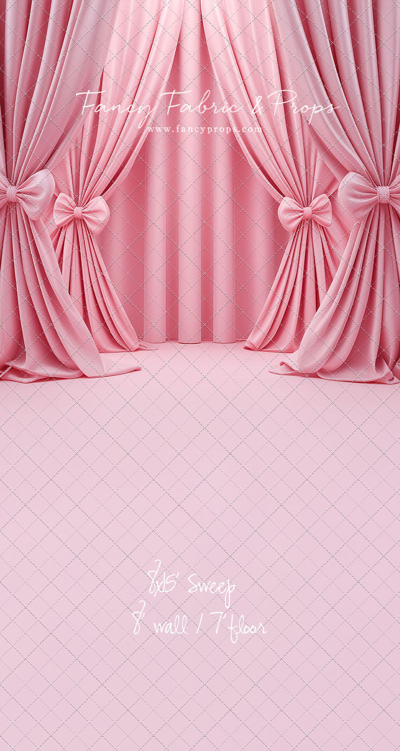 Pink Bow Drama - With Sweep Option