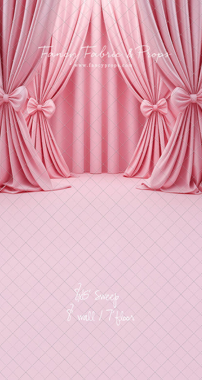 Pink Bow Drama - With Sweep Option