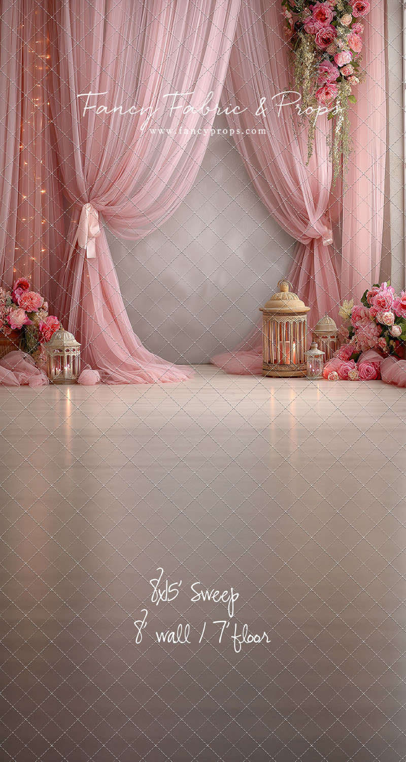 Pink Lantern Reception - With Sweep Option