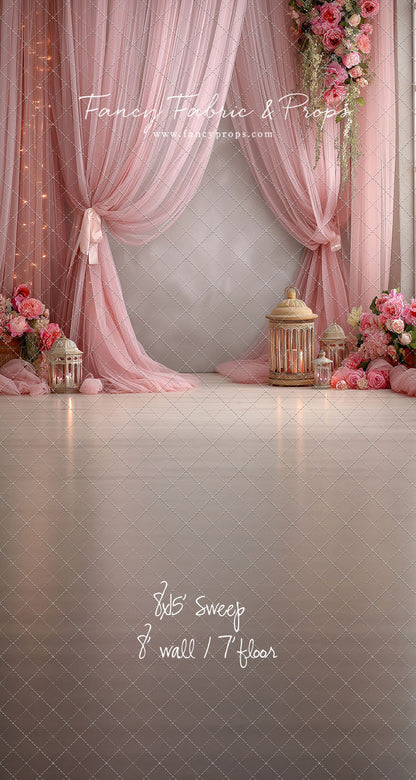 Pink Lantern Reception - With Sweep Option