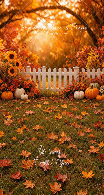 Pumpkin Patch Garden - With Sweep Option