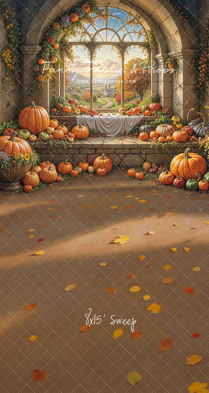 Pumpkin Patch Paradise - With Sweep Option