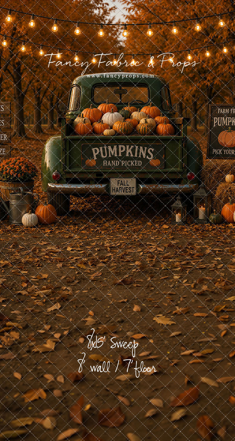 Pumpkin Truck - With Sweep Option