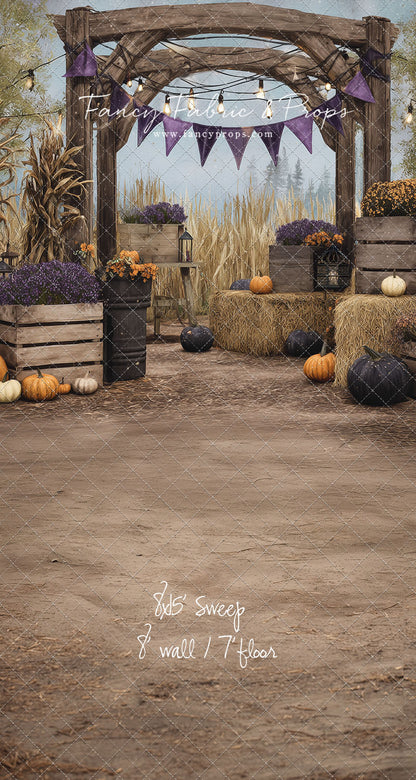 Pumpkin & Plum Harvest - with Sweep Option