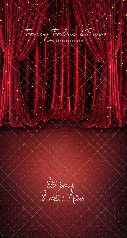 Red Carpet Glam - With Sweep Option