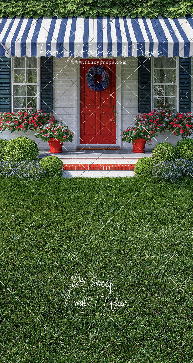 Red White & Bloom - With Sweep Option