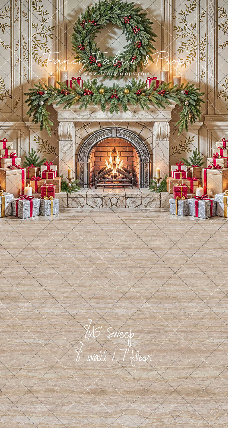 Regal Hearth & Holiday Cheer - with Sweep Option