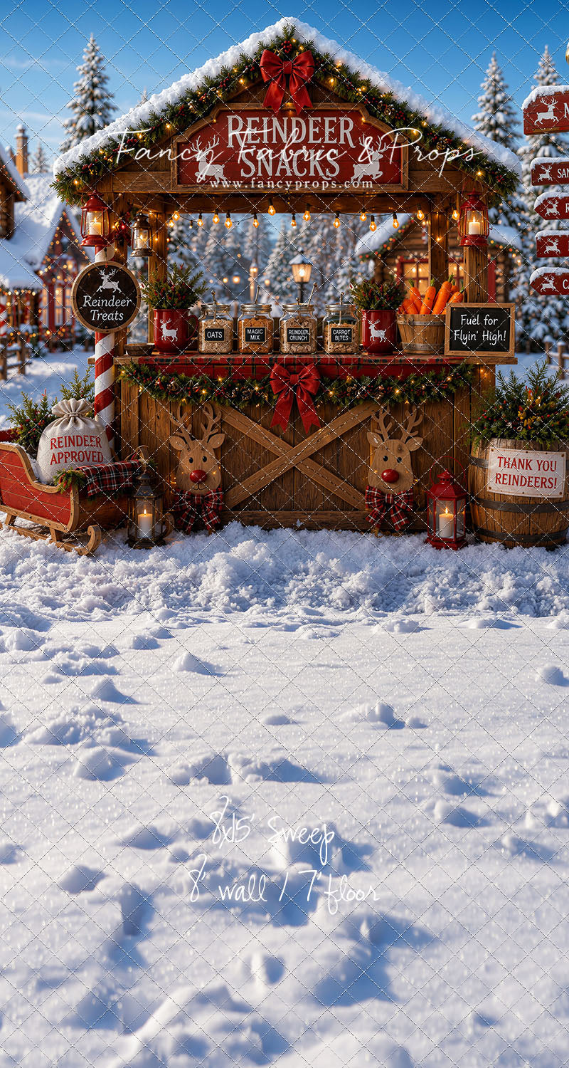 Reindeer Snacks- With Sweep Option
