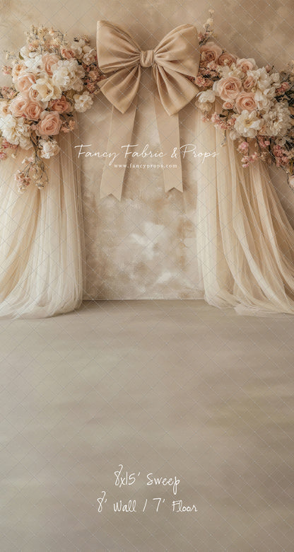 Ribboned Bloom  - With Sweep Option