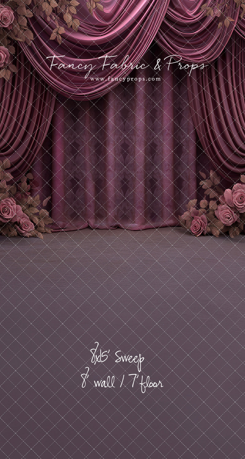 Royal Plum Soiree - With Sweep Option