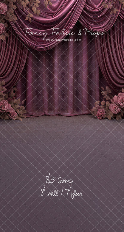 Royal Plum Soiree - With Sweep Option