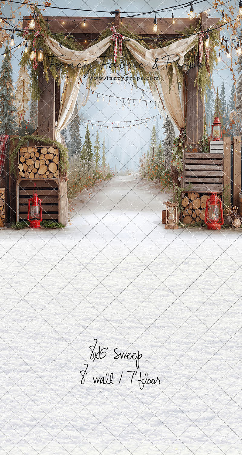 Rustic Winter Passage - With Sweep Option