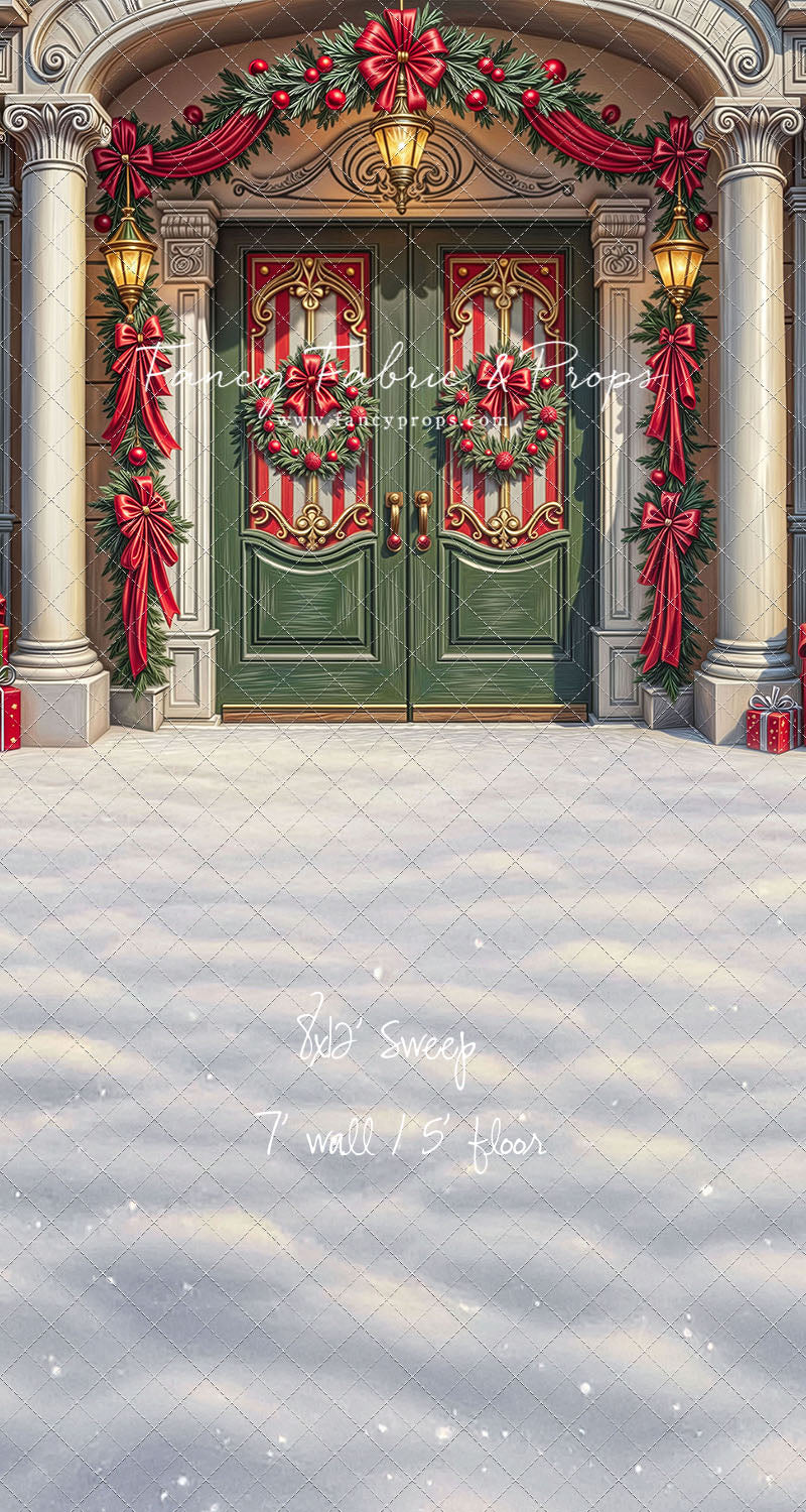 Santa's Sweet Entrance - with Sweep Option