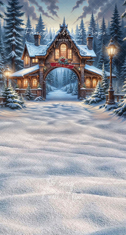 Santa's Village Entrance - With Sweep Option