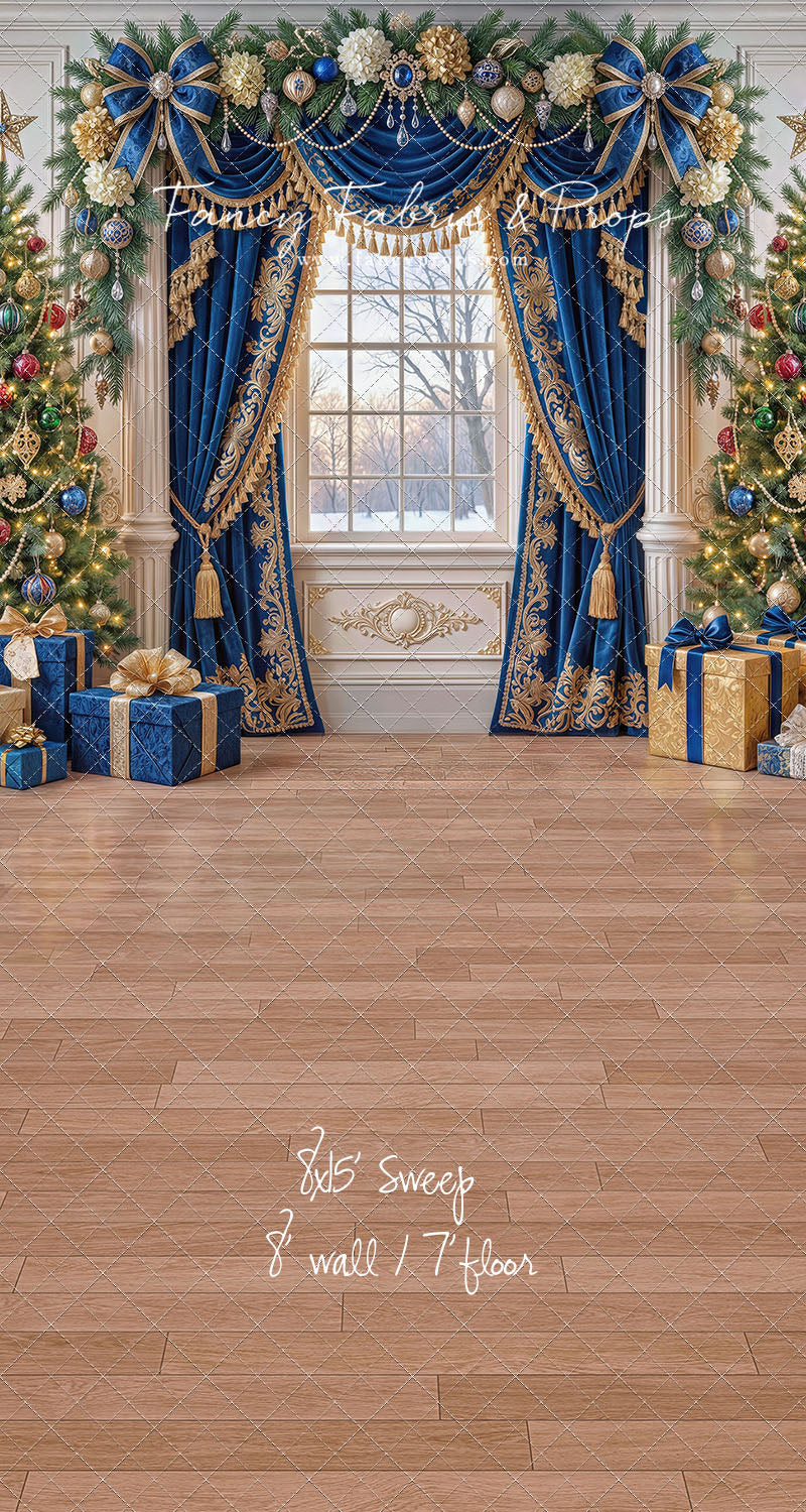 Sapphire & Gold Christmas - with Sweep Option