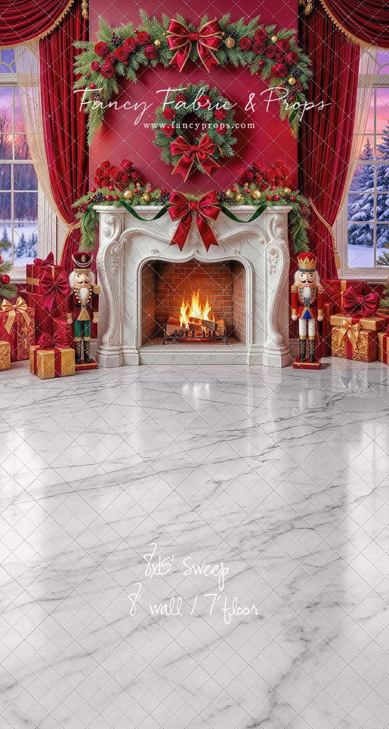 Scarlet Christmas Room - with Sweep Option