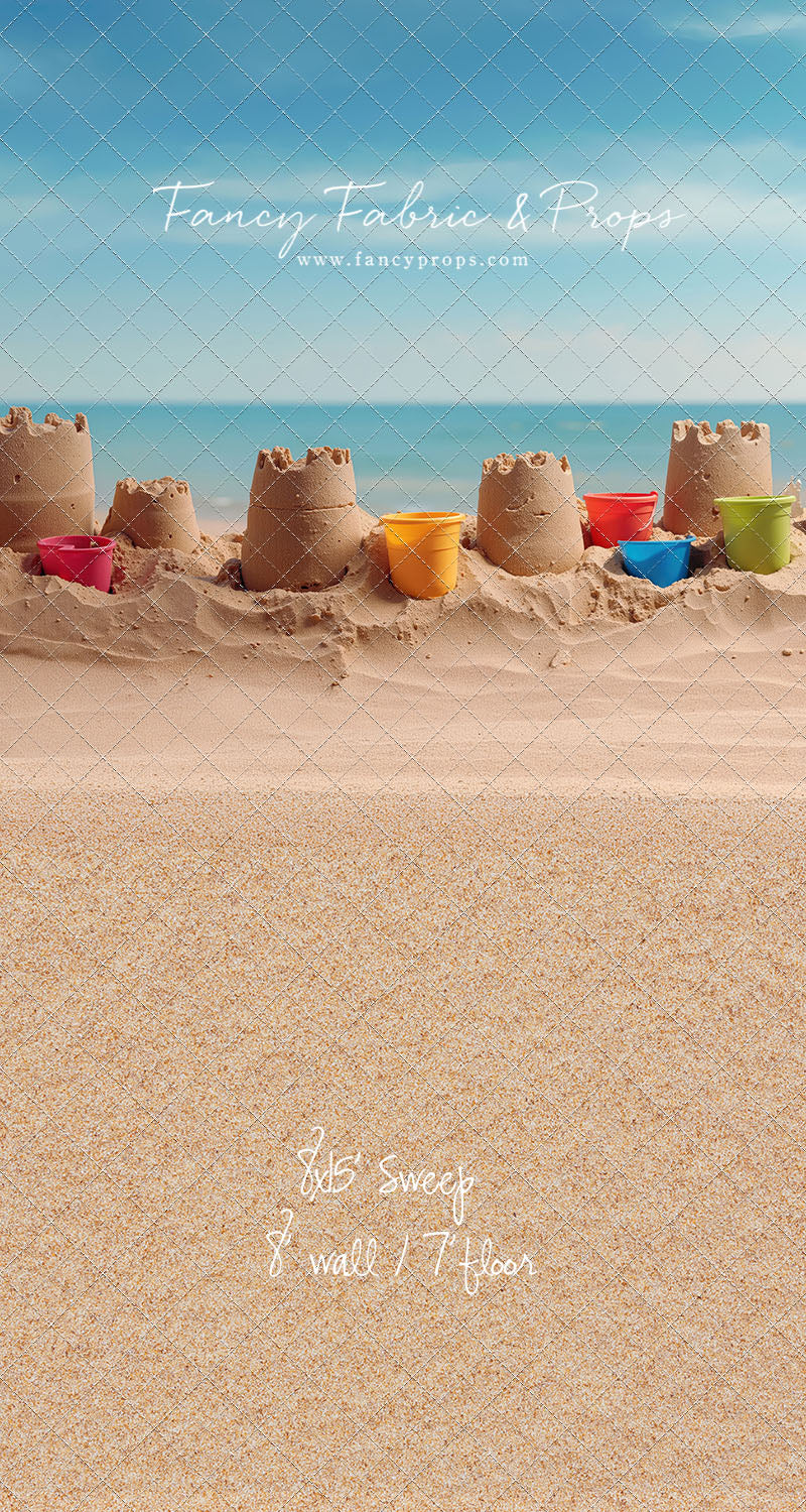 Seaside Sandcastles - With Sweep Option