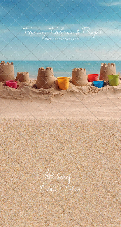 Seaside Sandcastles - With Sweep Option
