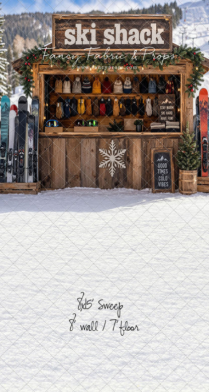 Snow Day Ski Shack - With Sweep Option