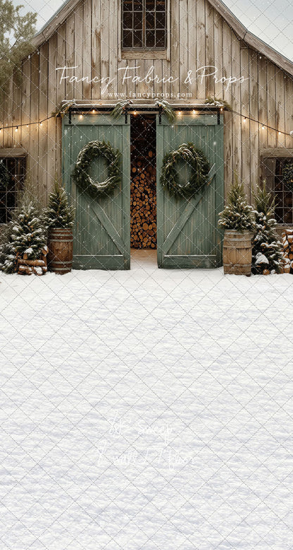 Snowfall Barn - with Sweep Option