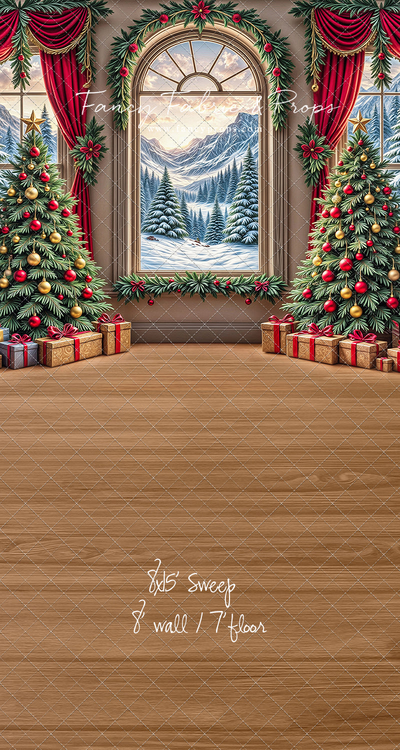 Snowfall Symphony Room - with Sweep Option