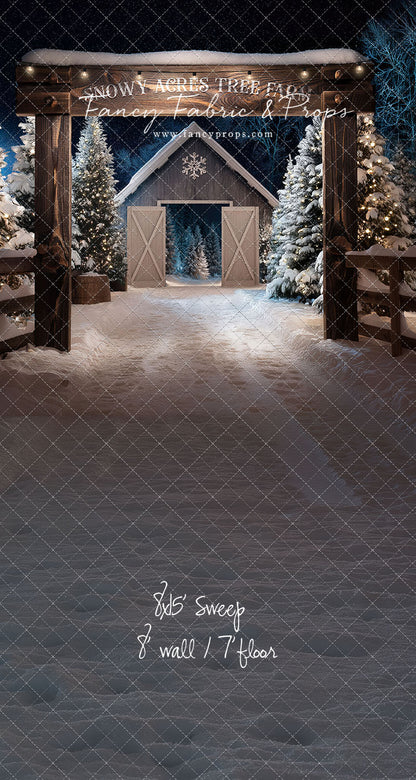 Snowy Acres Tree Farm - with Sweep Option