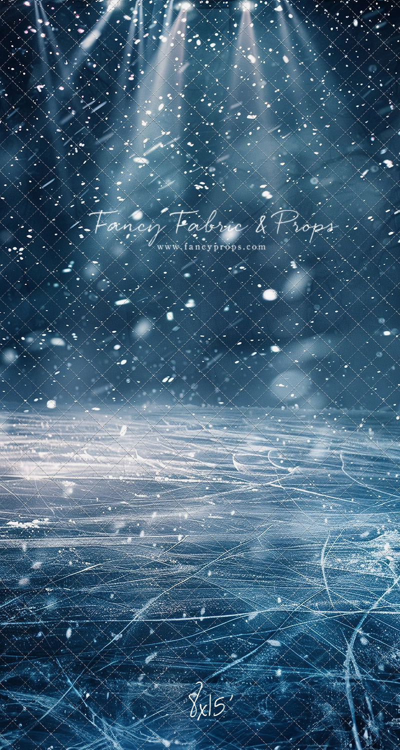 Snowy Rink - Sweep Sizes Only
