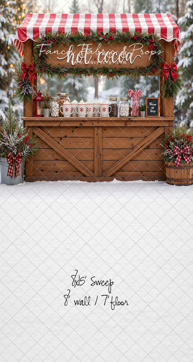 Snowy Sips Cocoa Bar - With Sweep Option