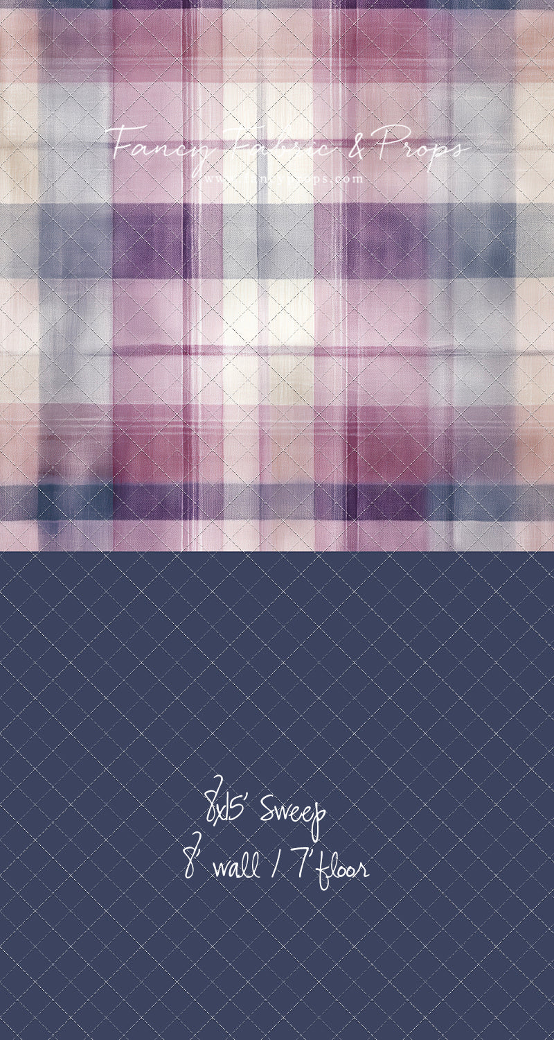 Soft Haze Tartan - With Sweep Option